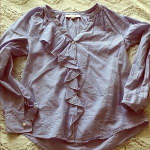 LOFT striped blouse